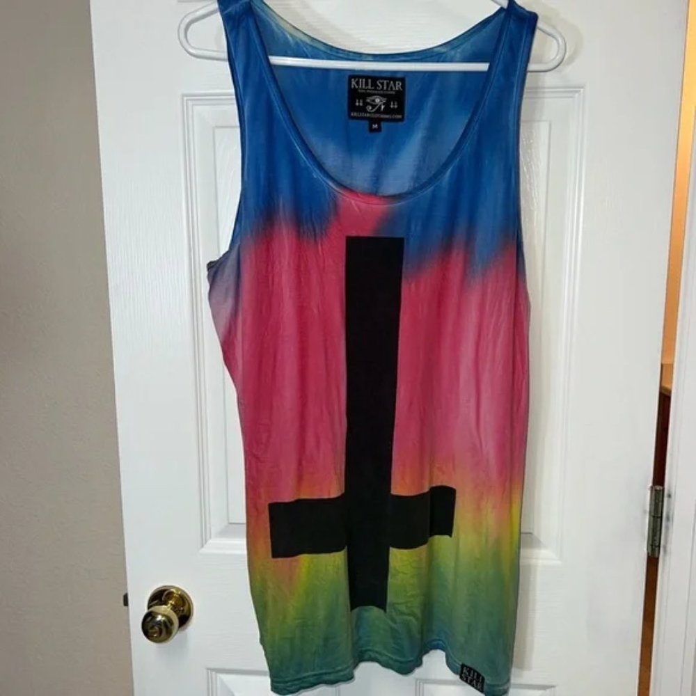 Killstar Inverted Cross Tank - Picture 3 of 6